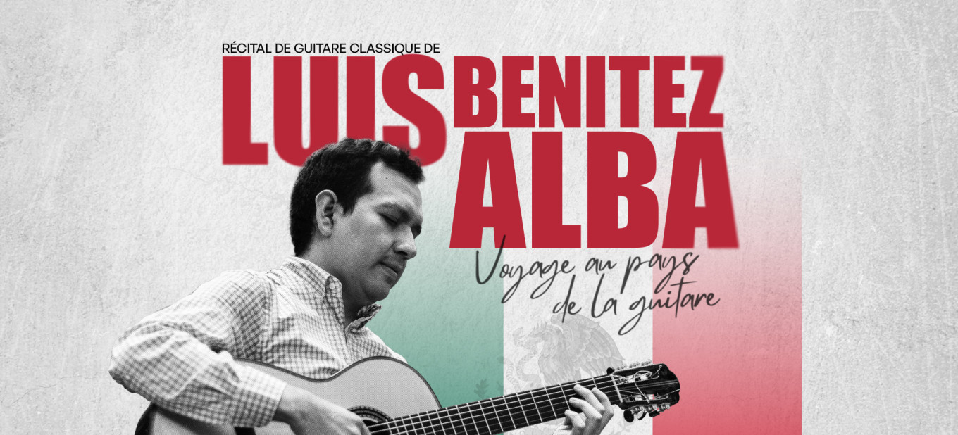 Récital de guitare classique de Luis BENITEZ-ALBA