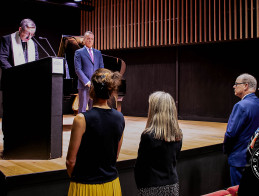 Inauguration of the Marc César SCOTTO auditorium